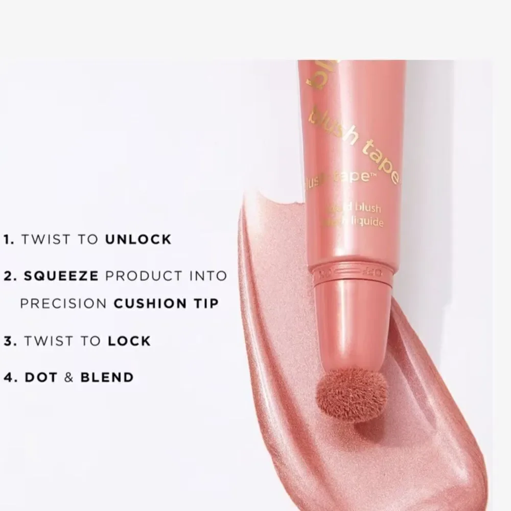 🌻 Tarte Coral Blush Tape Liquid Blush New Full Size